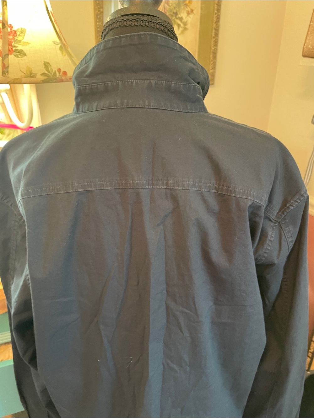 Unisex Lululemon -Navy Button-Down Shirt - Picture 7 of 14